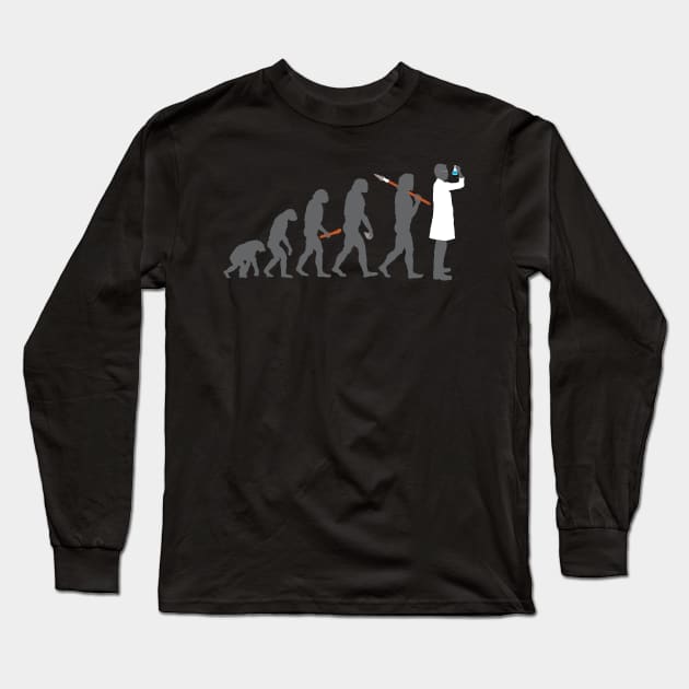 Man's March for Science Long Sleeve T-Shirt by PeregrinusCreative